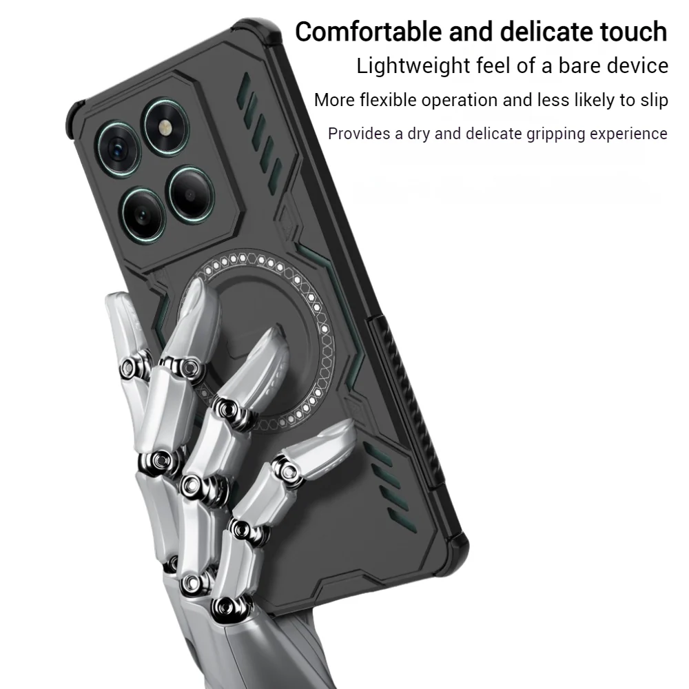 [Magsafe Compatoble] Motorola Moto Edge 70 Fusion - Military-Grade Cooling Shockproof Case - Image 9