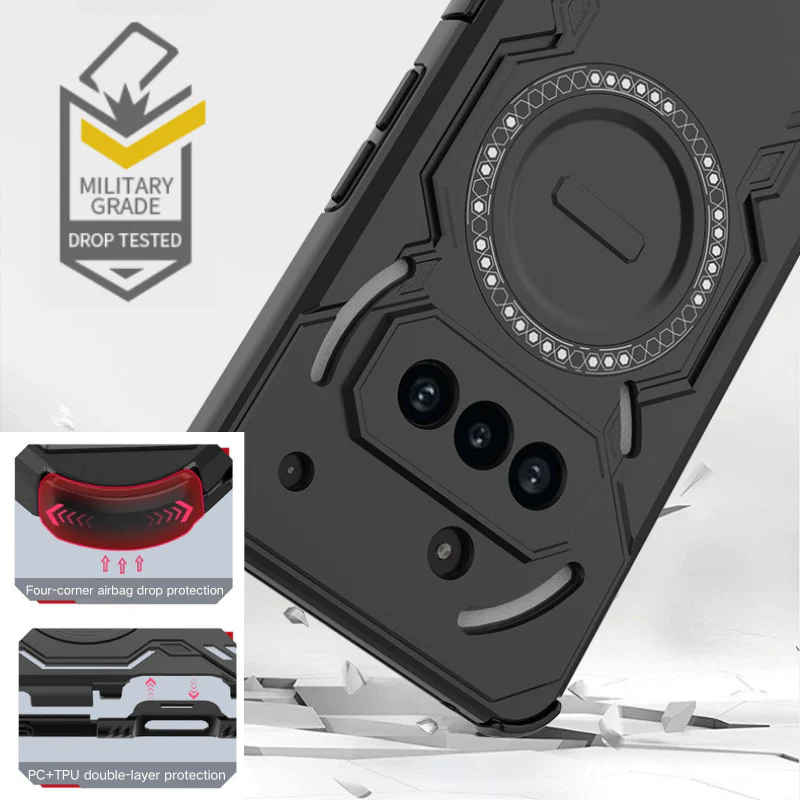[Magsafe Compatoble] Nothing Phone (3)/(3a)/Pro/(3a) Lite - Military-Grade Cooling Shockproof Case - Image 10