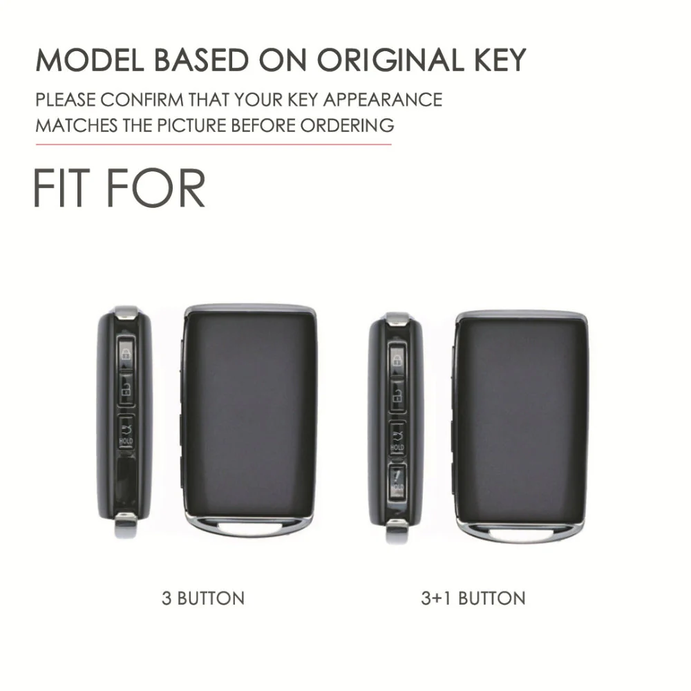 Mazda Handcrafted Genuine Leather Folding Car Key Fob Case Cover For CX-5, CX-3, CX-30, CX-9 - Image 8