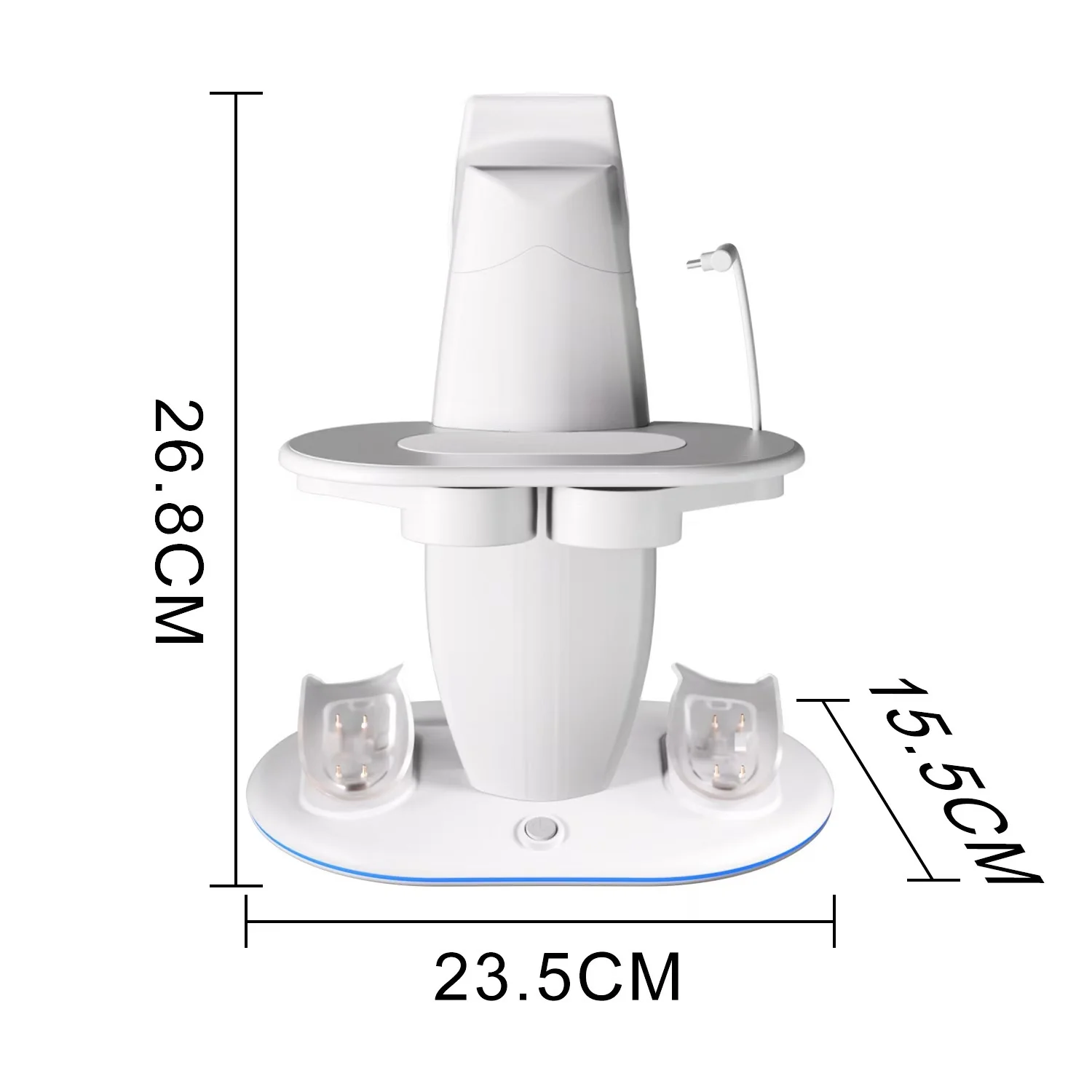 Meta Quest 2 & Quest 3 & Quest 3S - 30W Desktop Fast Charging RGB Storage Dock Stand - Image 12