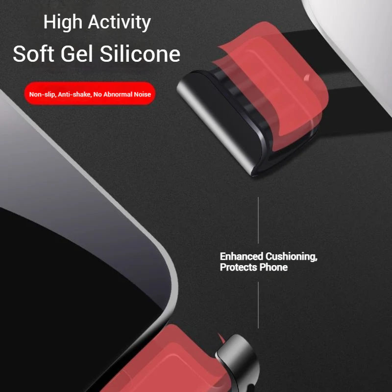 MG Aluminum Alloy + Glass Meterial Car Model-Specific Phone Mounts For MG6 / MG6 PRO / MG6 New Energy (2017–2024 models) - Image 5
