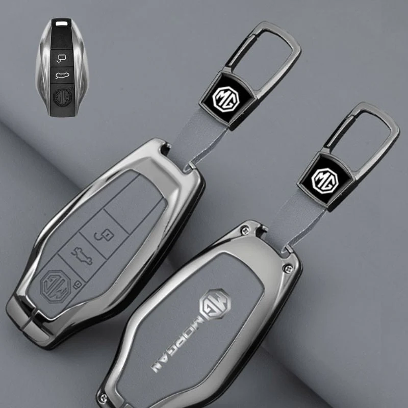 MG Full coverage protection with Zinc Alloy Car Key Fob Case Cover For MG7 2023 2024 - Image 9
