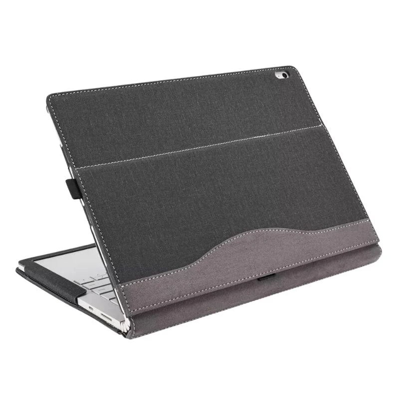 Microsoft Surface Book 2/3 Gen 15" - PU Leather Detachable Laptop Stand Protective Sleeves Case - Image 3
