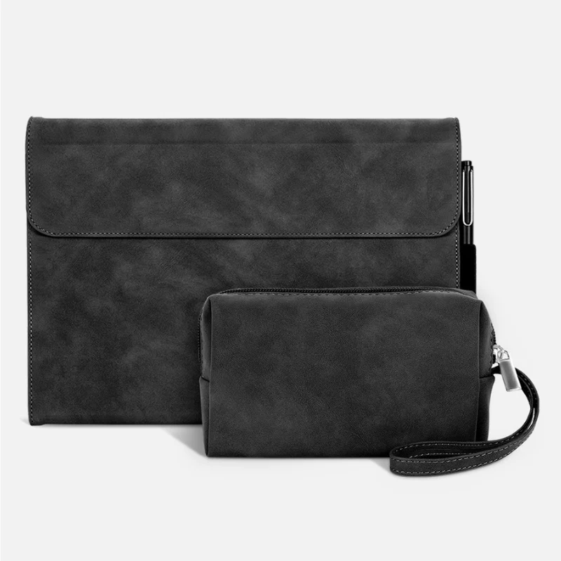Microsoft Surface Pro 4/5/6/7/7+ Business Premium Leather Shockproof Tablet Case - Image 14
