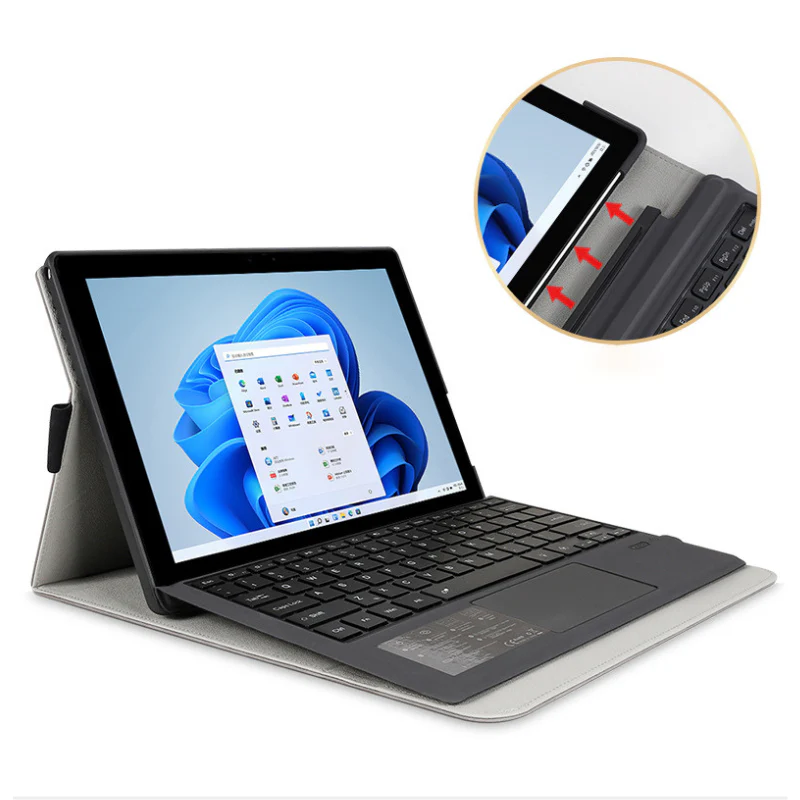 Microsoft Surface Pro 4/5/6/7/7+ Business Premium Leather Shockproof Tablet Case - Image 4