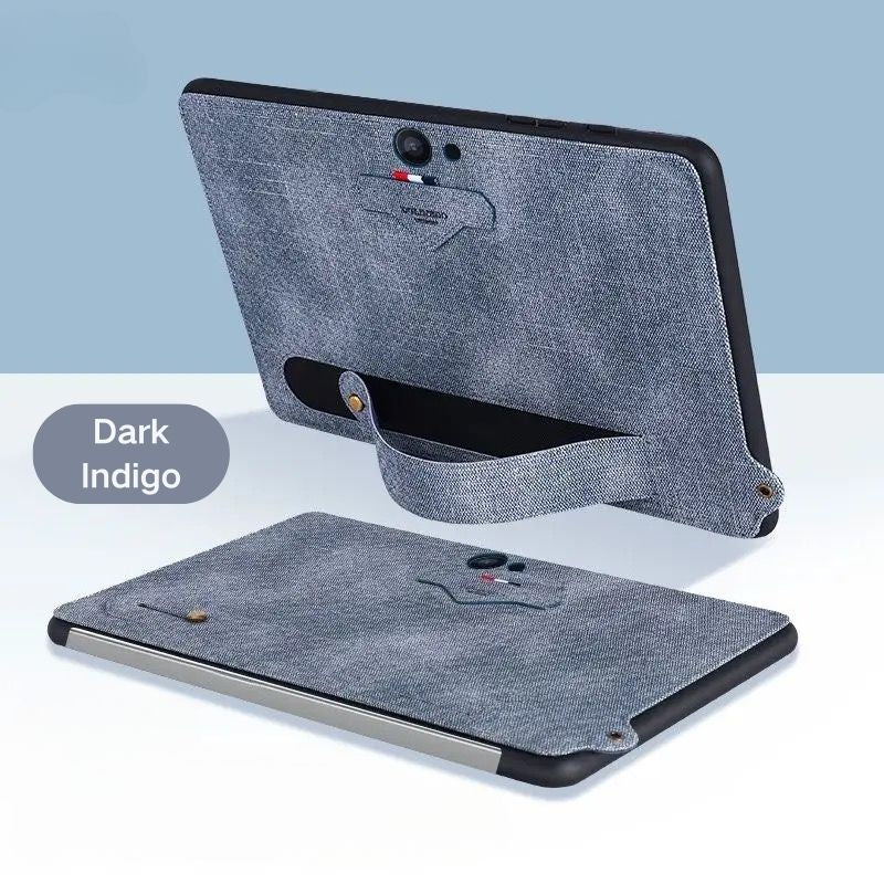Microsoft Surface Go 1/2/3 - Full Body Shockproof Soft Case With Wrist Strap Stand - Image 7