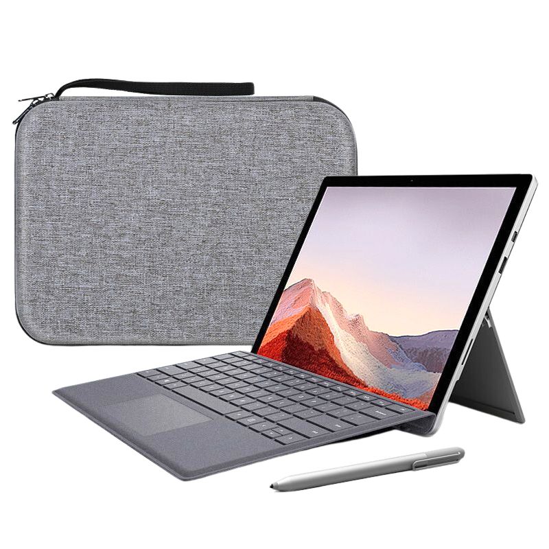 Microsoft Surface Go 1/2/3 - Portable EVA Hard Shell Handheld Storage Bag - Image 2