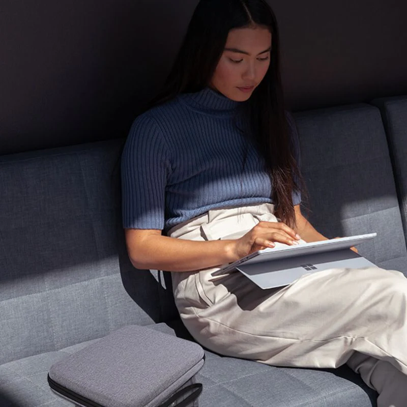 Microsoft Surface Go 1/2/3 - Portable EVA Hard Shell Handheld Storage Bag - Image 7