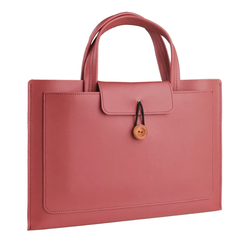 Universal Laptop 13"/ 14"/15"/16" - Business Minimalist Waterproof PU Soft Leather Carry Case - Image 10
