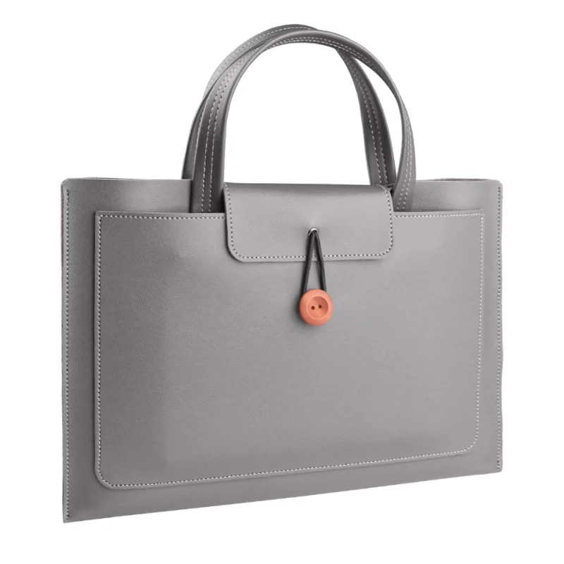Universal Laptop 13"/ 14"/15"/16" - Business Minimalist Waterproof PU Soft Leather Carry Case - Image 11