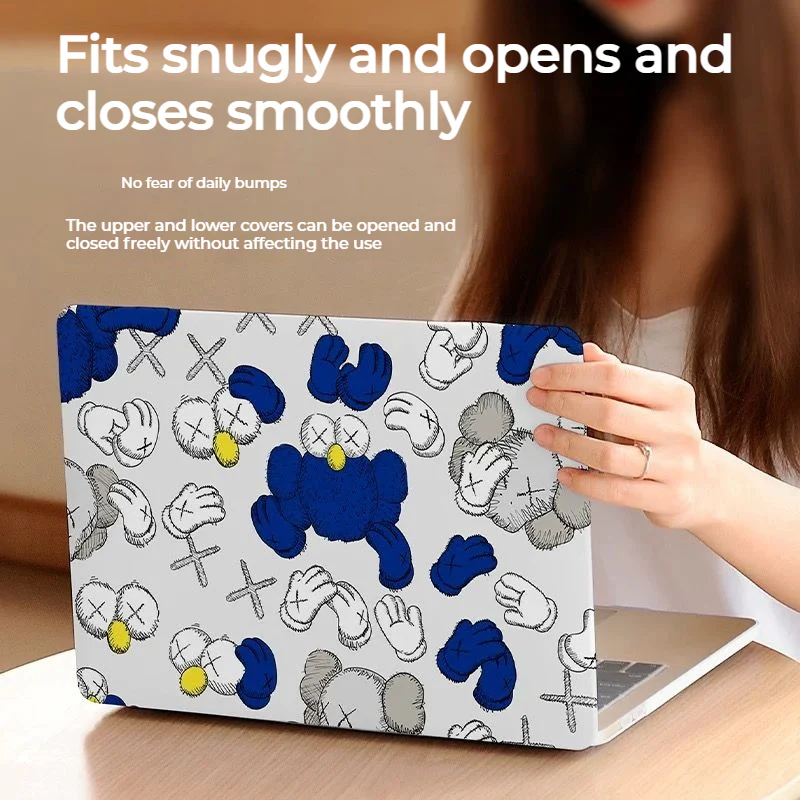 Microsoft Surface Laptop 3/4/5 13.5" - Cartoon Illustration Full-color Print Soft Protection Case - Image 6