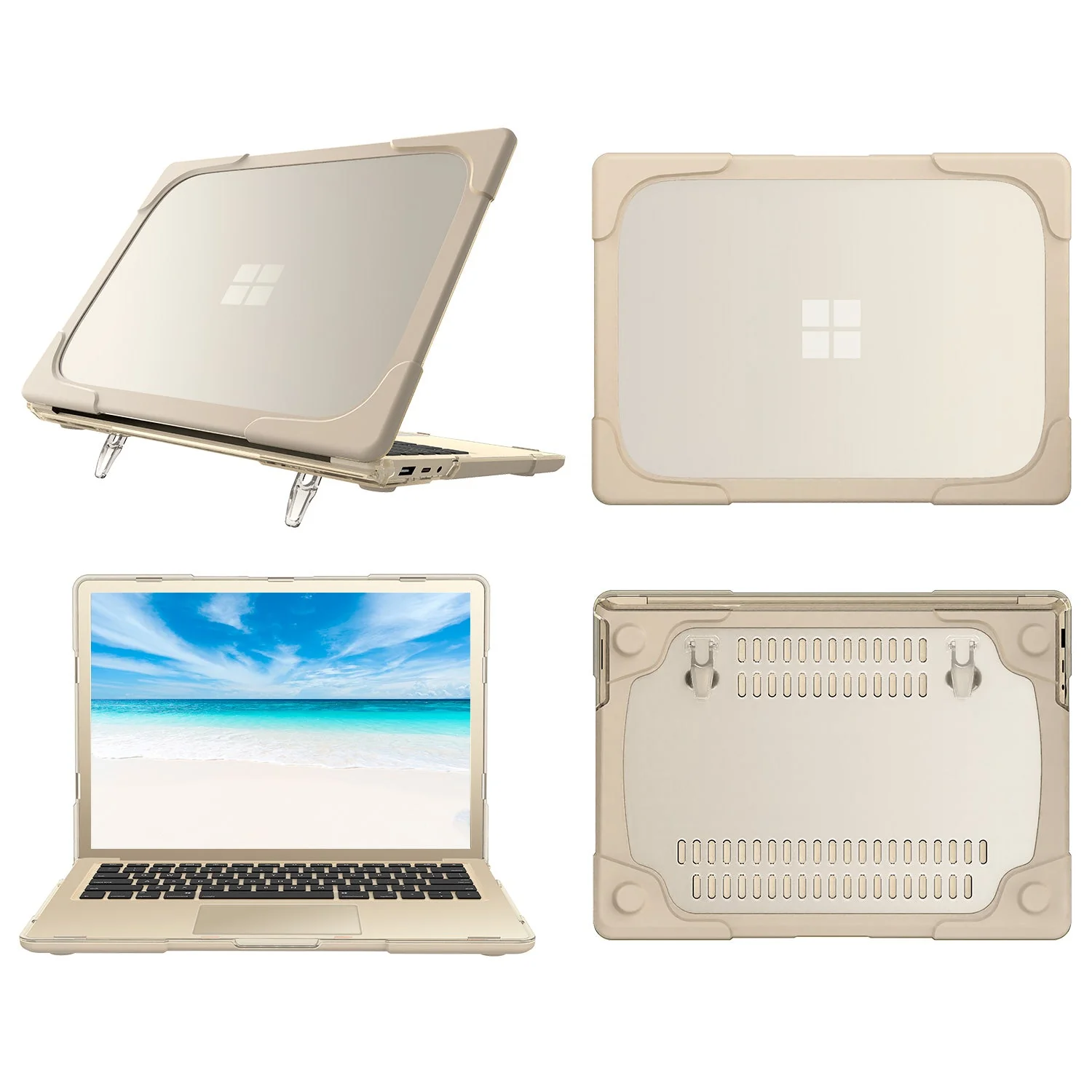Microsoft Surface Laptop 3/4/5 15" Shockproof Heavy Duty Tough Case Cover - Image 10