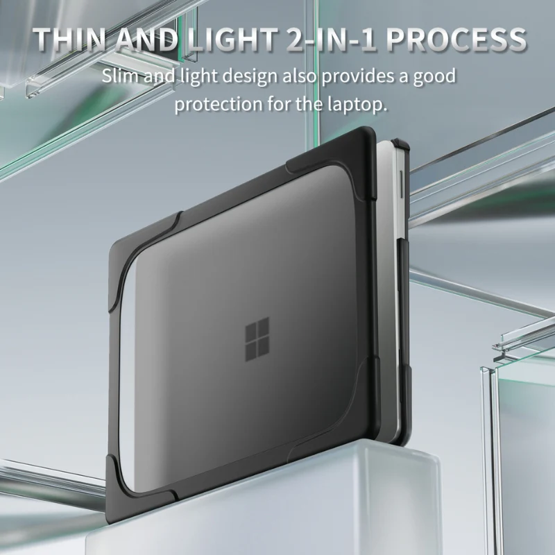 Microsoft Surface Laptop 7 13.8" - Shockproof Heavy Duty Tough Case Cover - Image 11