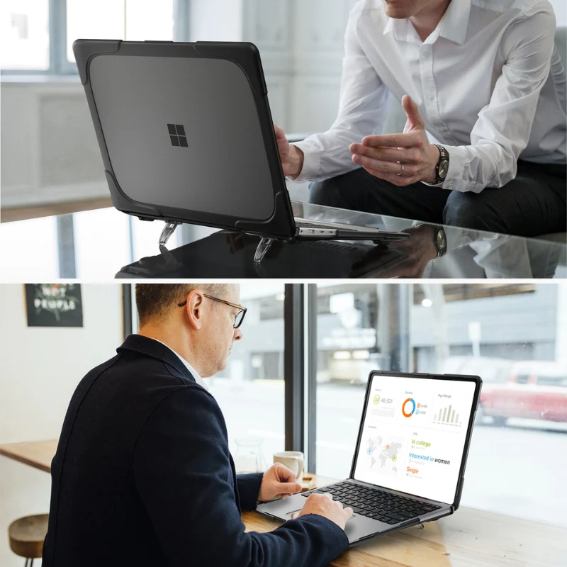 Microsoft Surface Laptop 7 13.8" - Shockproof Heavy Duty Tough Case Cover - Image 18