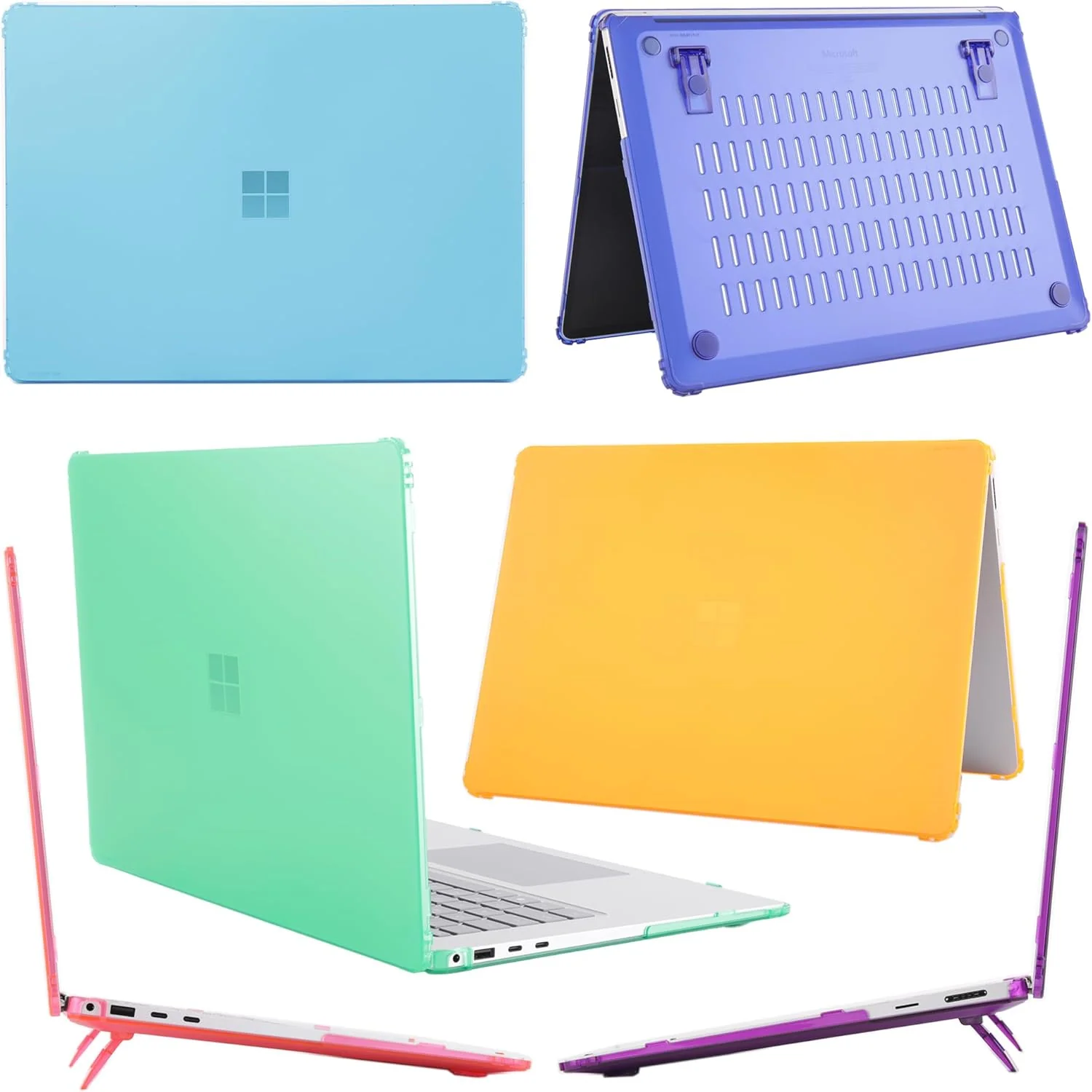 Microsoft Surface Laptop 7 (2037) 15" - iPearl PC Semi-Transparent Shockproof Hard Shell - Image 10