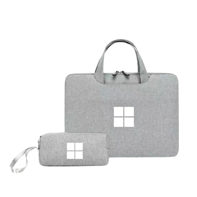 Microsoft Surface Laptop GO 1/2 12.4” - Business Portable Laptop Sleeve With Power Supply Pouch