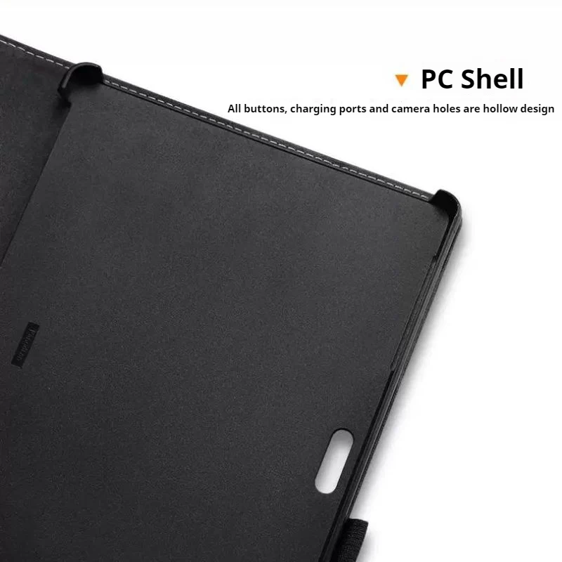 Microsoft Surface Go 1/2/3/4 - Business Slim Folding PU Leather Hard Back Shell - Image 9