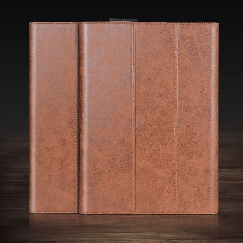 Microsoft Surface GO 1/2/3/4 - Genuine Leather Full-Body Protective Magnetic Closure Case - Image 6