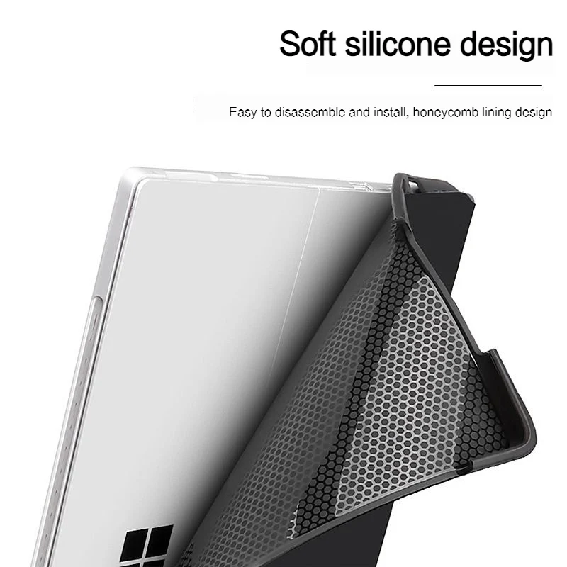 Microsoft Surface Pro 4/5/6/7 12.4" - Business Genuine Leather Case Soft Case - Image 3