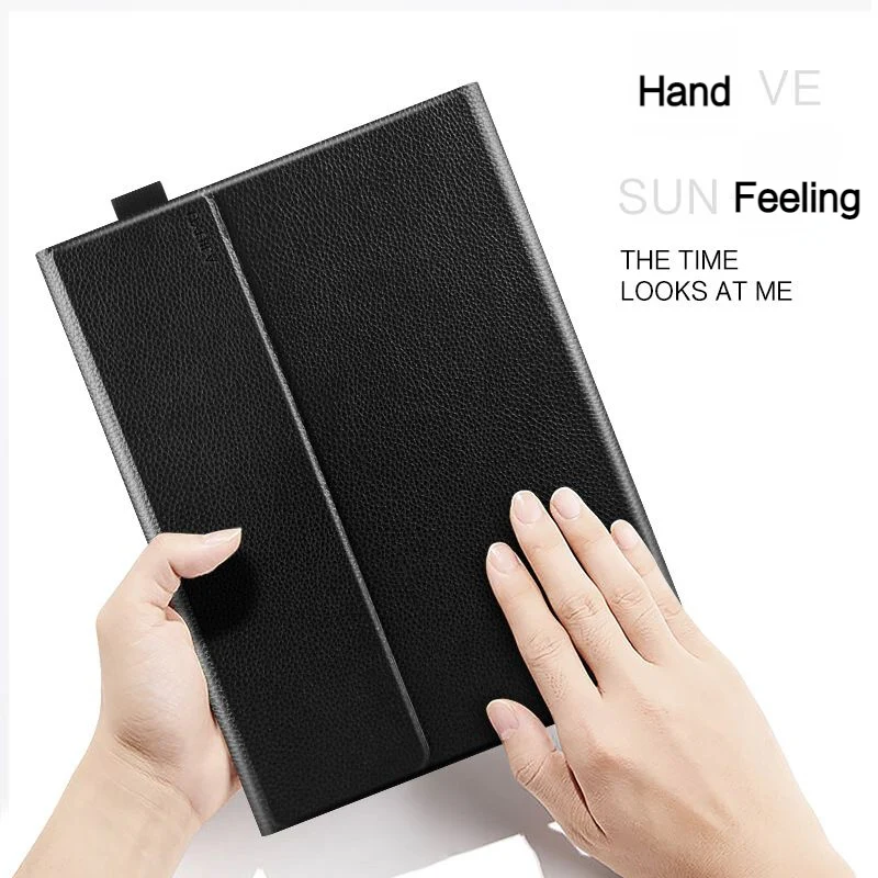 Microsoft Surface Pro 4/5/6/7 12.4" - Business Genuine Leather Case Soft Case - Image 5