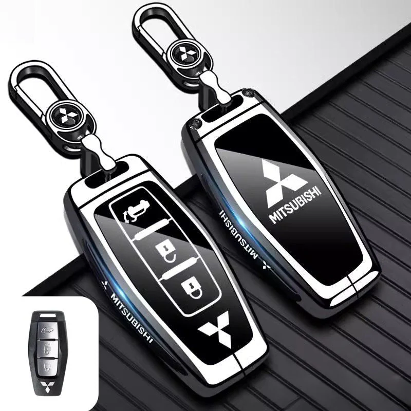 Mitsubishi Zinc Alloy + TPU Car Key Fob Case Cover For Outlander, ASX, Eclipse Cross, L200, Pajero, Triton, Lancer EX - Image 11