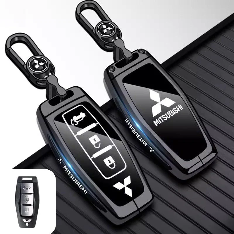 Mitsubishi Zinc Alloy + TPU Car Key Fob Case Cover For Outlander, ASX, Eclipse Cross, L200, Pajero, Triton, Lancer EX - Image 12