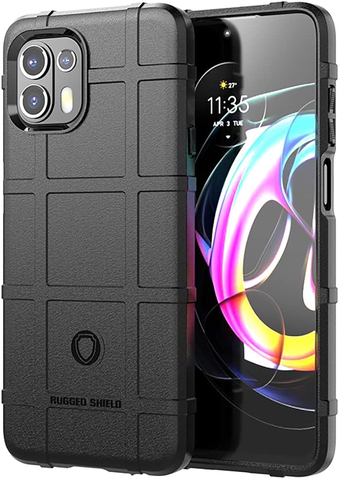 Motorola Moto Edge 20 Fusion/Edge 20 Lite - Shield Shockproof Rugged Heavy Duty Case With 2PC 9H Glass Screen Protector - Image 3