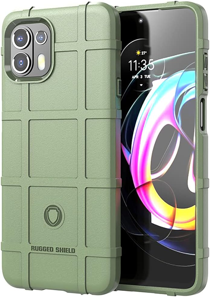 Motorola Moto Edge 20 Fusion/Edge 20 Lite - Shield Shockproof Rugged Heavy Duty Case With 2PC 9H Glass Screen Protector - Image 9