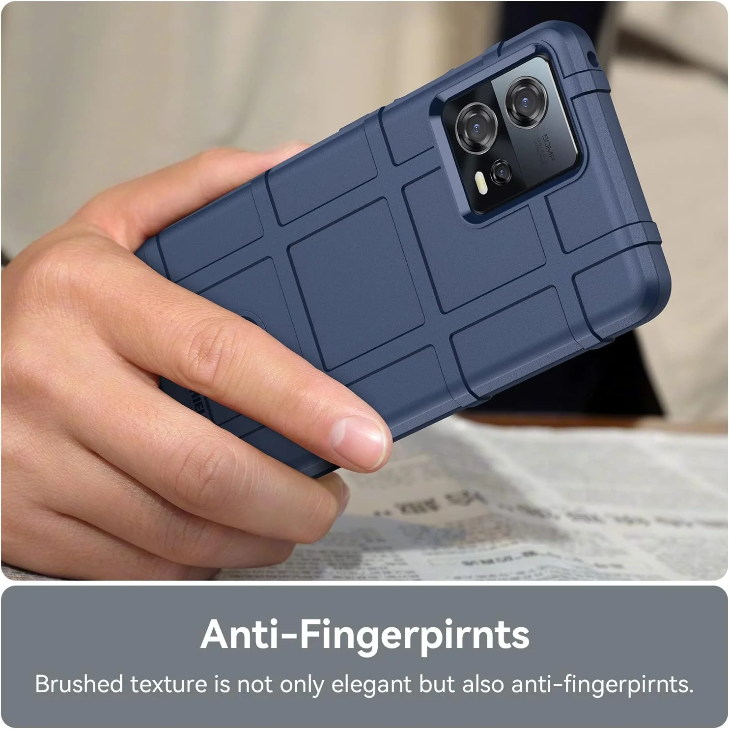 Motorola Moto Edge 30 Fusion/S30 Pro - Shield Shockproof Rugged Heavy Duty Case With 2PC 9H Glass Screen Protector - Image 5