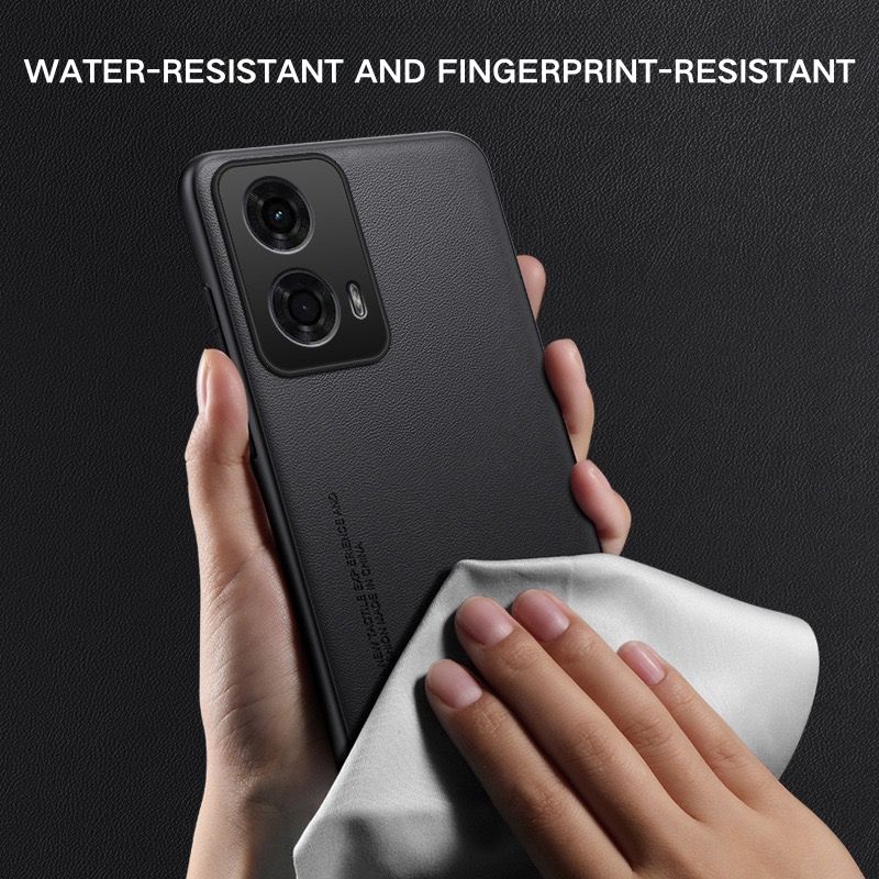 Motorola Moto Edge 60 Fusion - Full Wrap Shockproof Ultra-thin Leather Essentials Series Case - Image 6