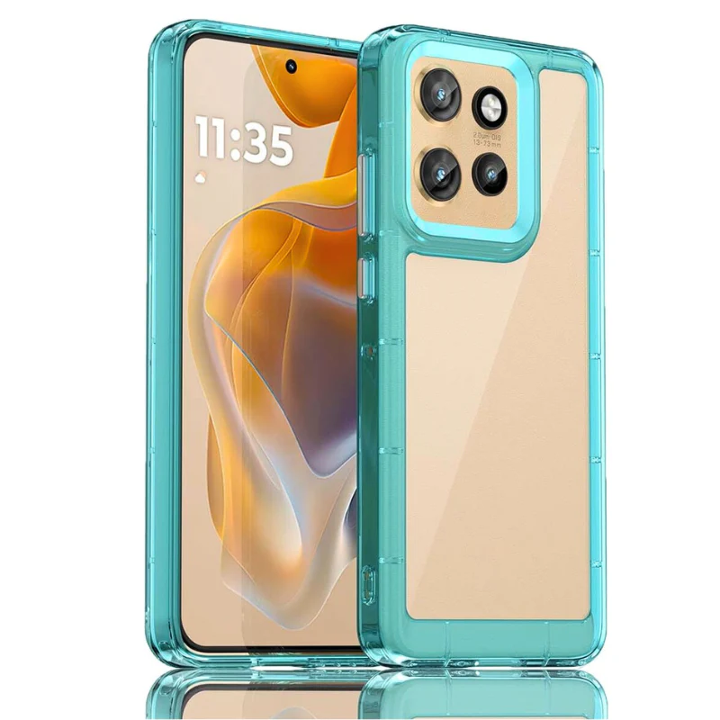 Motorola Moto G55 5G TPU High Transparency Shockproof Essentials Series Case