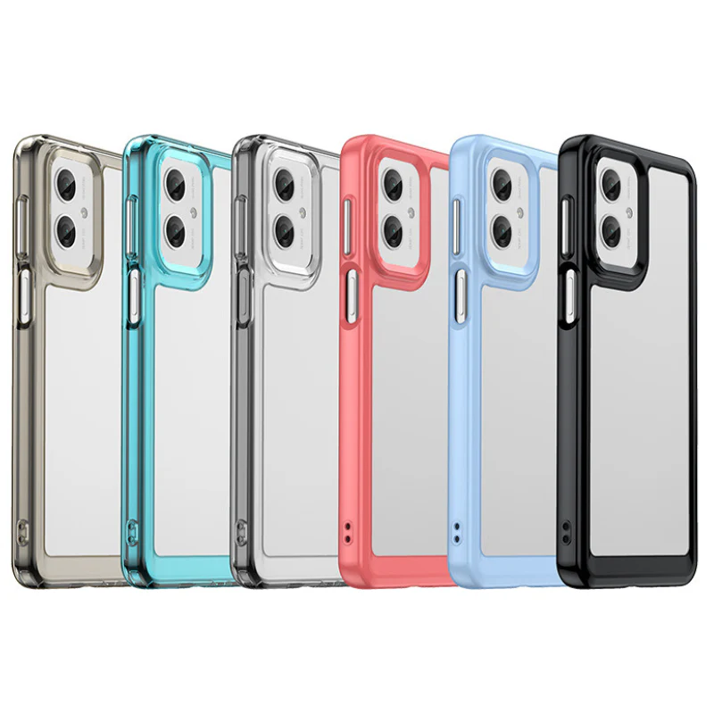 Motorola Moto G55 5G TPU High Transparency Shockproof Essentials Series Case - Image 2