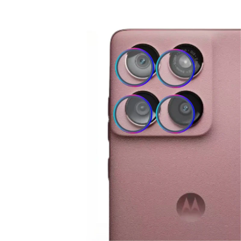 Motorola Moto Edge 60 Pro - Separate Tempered Glass Back Rear Camera Lens Protector - Image 3