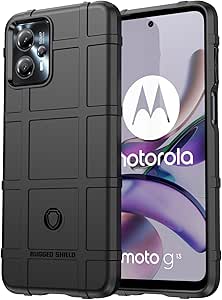 Motorola Moto G23 - Shield Shockproof Rugged Heavy Duty Case With 2PC Tempered Glass Screen Protector - Image 2