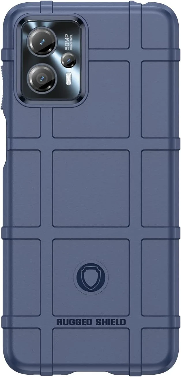 Motorola Moto G23 - Shield Shockproof Rugged Heavy Duty Case With 2PC Tempered Glass Screen Protector - Image 3
