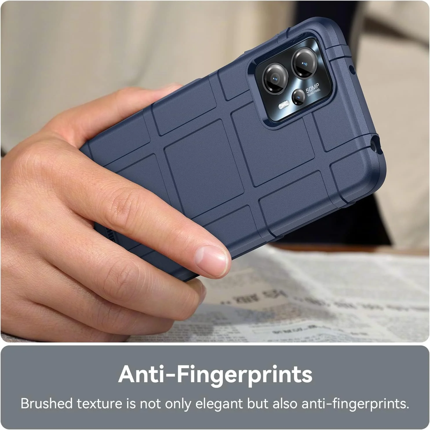Motorola Moto G23 - Shield Shockproof Rugged Heavy Duty Case With 2PC Tempered Glass Screen Protector - Image 4