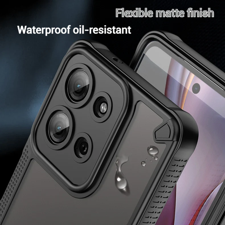 Motorola Moto G35 5G Full-Coverage Waterproof Matte Phone Case - Image 6