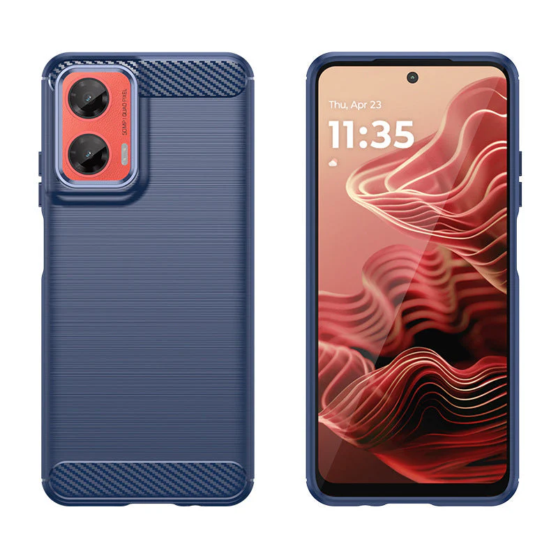 Motorola Moto G35 - Shield Shockproof Rugged Heavy Duty Case With 2PC 9H Glass Screen Protector - Image 2