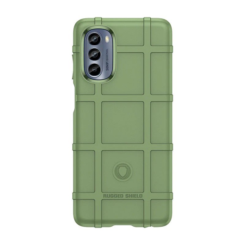 Motorola Moto G62 - Shield Shockproof Rugged Heavy Duty Case With 2PC Tempered Glass Screen Protector - Image 8