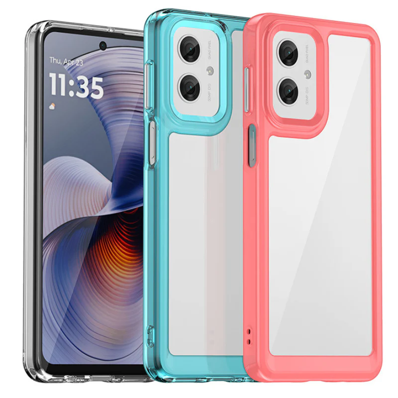 Motorola Moto G55 5G TPU High Transparency Shockproof Essentials Series Case - Image 8
