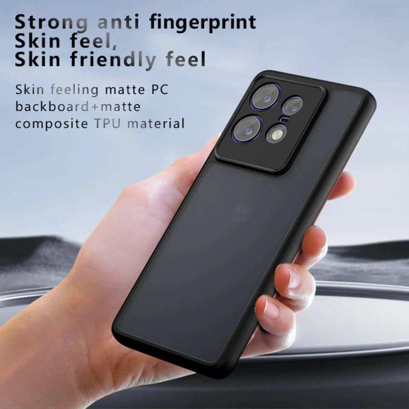 Motorola Moto G86 Matte Shockproof Essentials Series Case - Image 5