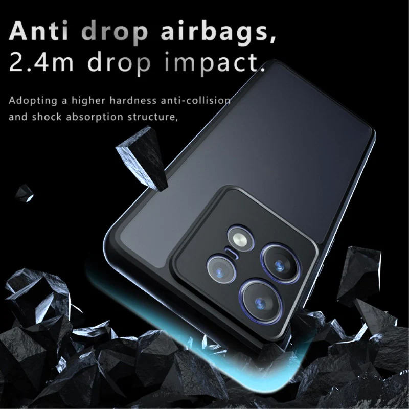 Motorola Moto G86 Matte Shockproof Essentials Series Case - Image 6