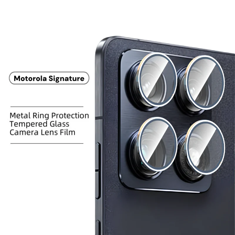 Motorola Moto Signature - Separate Tempered Glass Back Rear Camera Lens Protector - Image 3