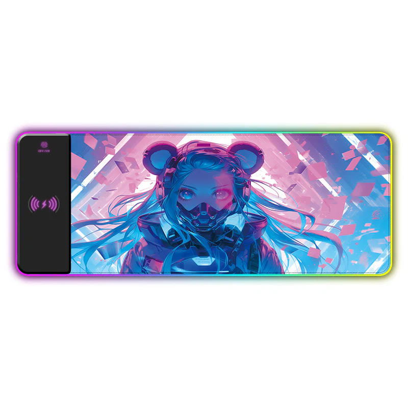 Multifunctional 15W Fast-Charging RGB Wireless Gaming Mouse Pad - Image 11