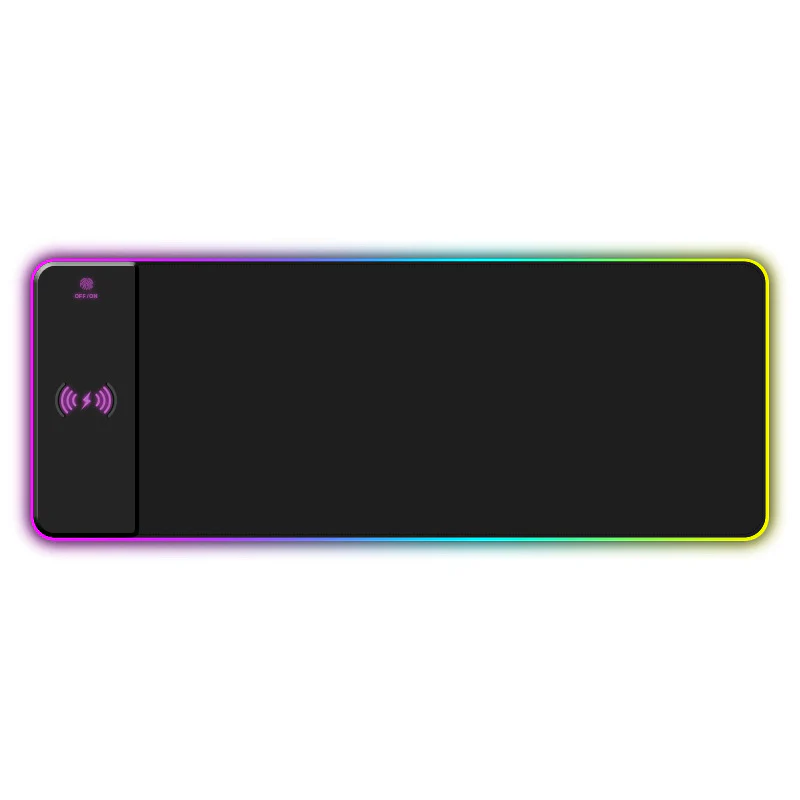 Multifunctional 15W Fast-Charging RGB Wireless Gaming Mouse Pad - Image 8