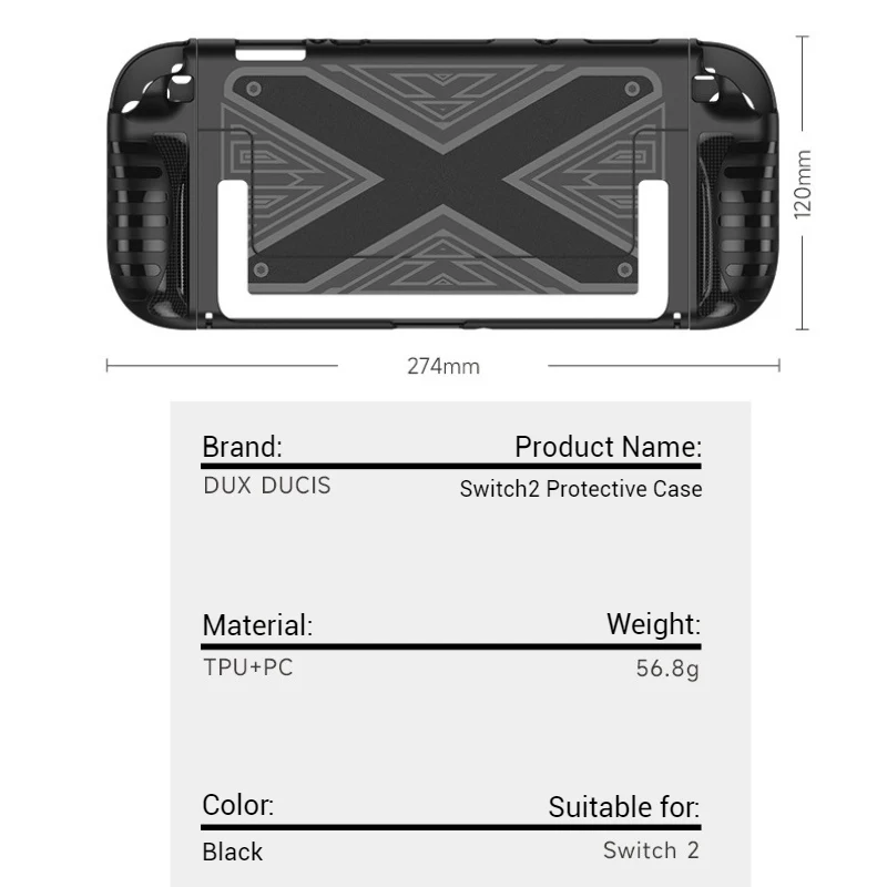 Nintendo Switch 2 (2025) Detachable Full-Coverage Shockproof TPU Soft Case - Image 10