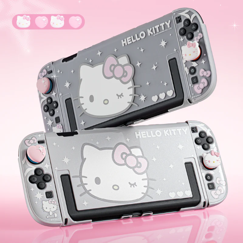 Nintendo Switch 2 (2025) - Hello Kitty Cartoon Split Shockproof Protective Case