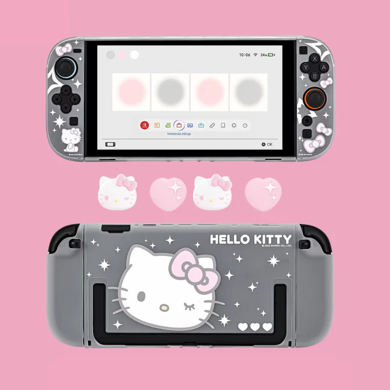 Nintendo Switch 2 (2025) - Hello Kitty Cartoon Split Shockproof Protective Case - Image 8