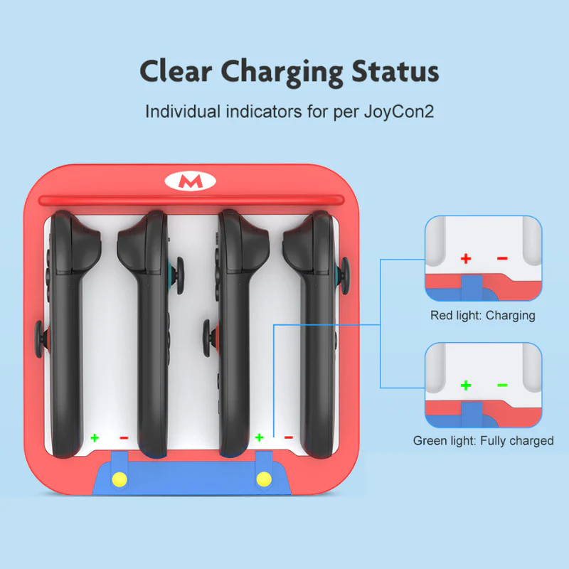Nintendo Switch 2 (2025) Joy Con Four in One Controller Charging Stand - Image 5