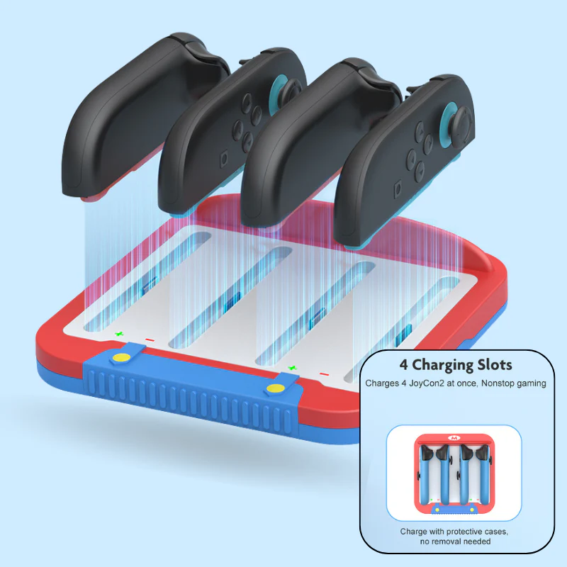 Nintendo Switch 2 (2025) Joy Con Four in One Controller Charging Stand - Image 6
